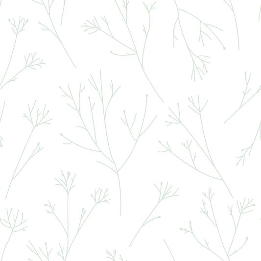 York Wallcoverings RoomMates Twigs Green Peel and Stick Wallpaper Modern Woods and Forests Greens  Wallpaper - RMK11679WP