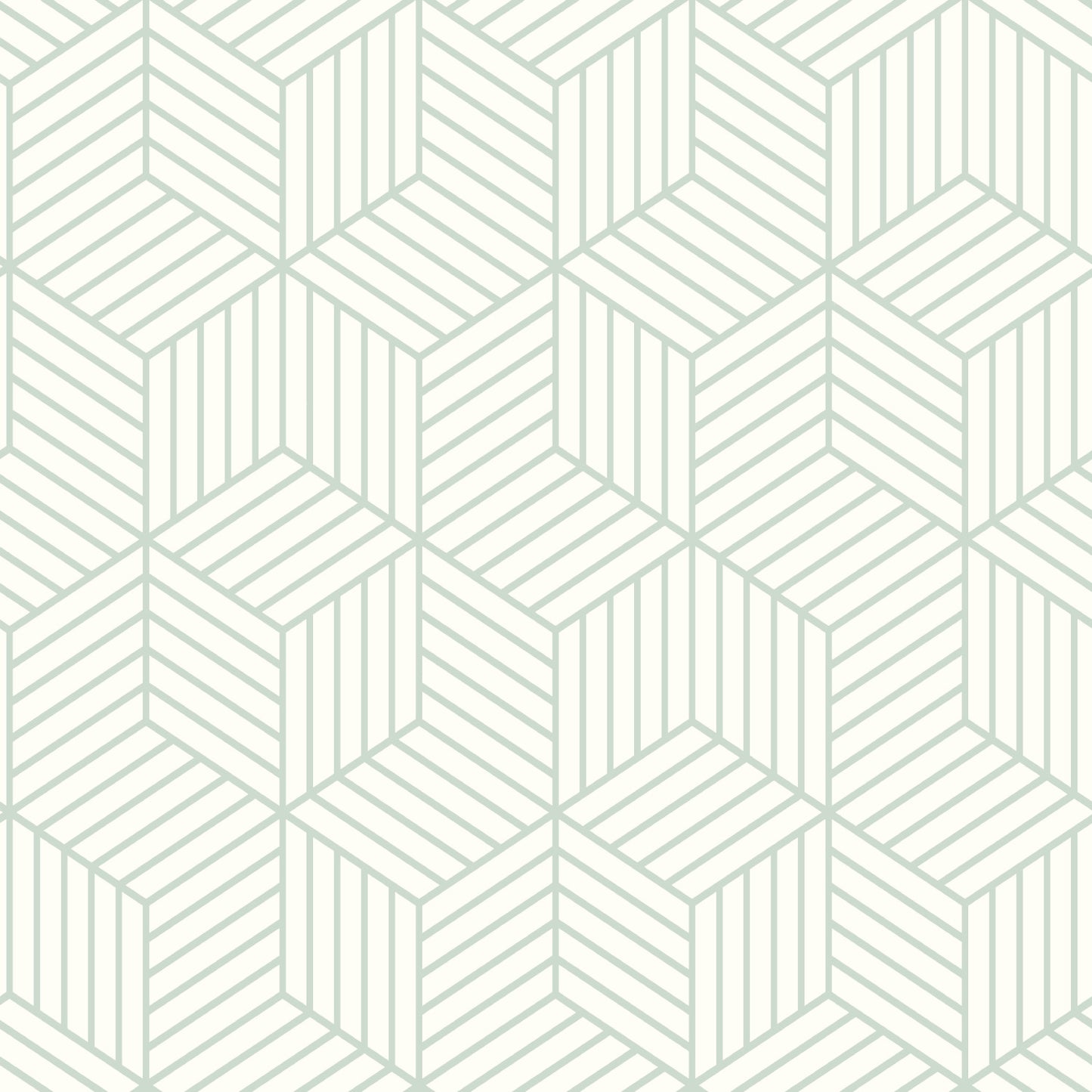 York Wallcoverings RoomMates Striped Hexagon Green Peel and Stick Wallpaper Modern Global Greens  Wallpaper - RMK11722WP