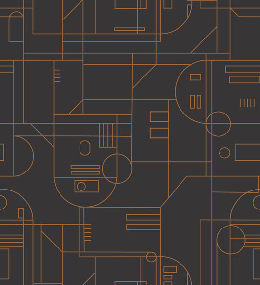 York Wallcoverings RoomMates Star Wars R2D2 Geometric Yellow Peel and Stick Wallpaper Whimsical Licensed Yellows  Wallpaper - RMK11784RL