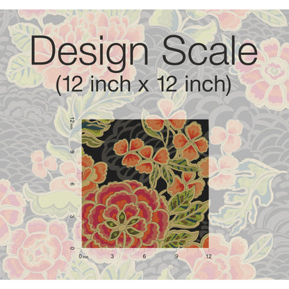 York Wallcoverings RoomMates Zen Garden Pink Peel and Stick Wallpaper Modern Zen Pinks  Wallpaper - RMK11856RL