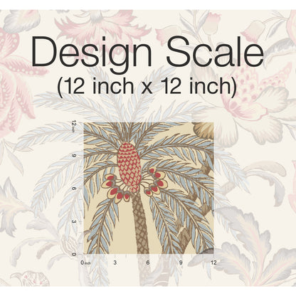 York Wallcoverings RoomMates Exotic Curiosity Taupe Peel and Stick Wallpaper Modern Botanical Neutrals  Wallpaper - RMK11882RL