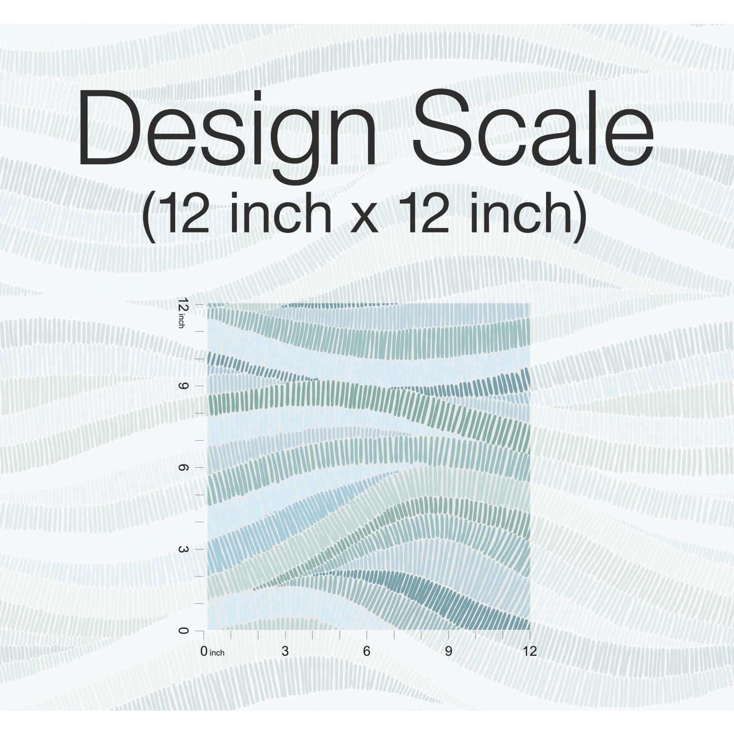 York Wallcoverings RoomMates Mosaic Waves Blue Peel and Stick Wallpaper Modern Ocean Blues  Wallpaper - RMK11943RL