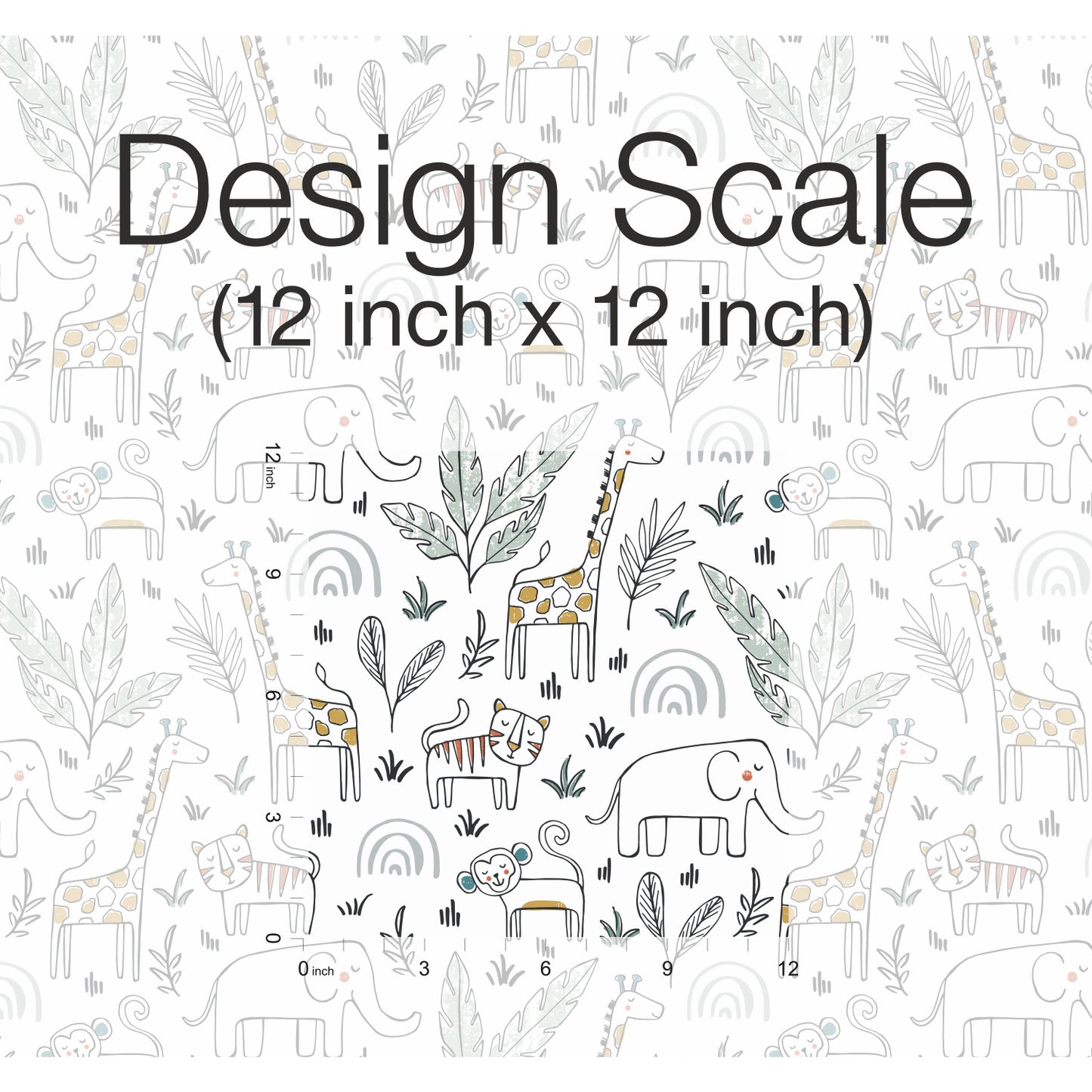 York Wallcoverings RoomMates Jungle Menagerie Yellow Peel and Stick Wallpaper Modern Botanical Yellows  Wallpaper - RMK11980RL