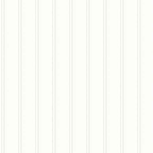 York Wallcoverings RoomMates Beadboard White Peel and Stick Wallpaper Farmhouse Global Whites and Off-Whites  Wallpaper - RMK11994WP