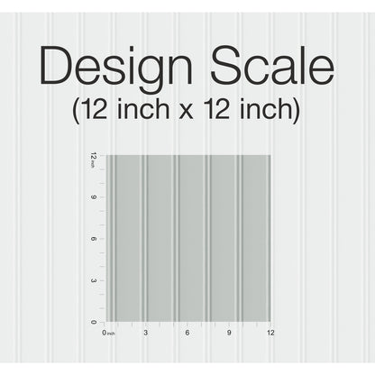 York Wallcoverings RoomMates Beadboard Grey Peel and Stick Wallpaper Farmhouse Global Greys  Wallpaper - RMK11995WP