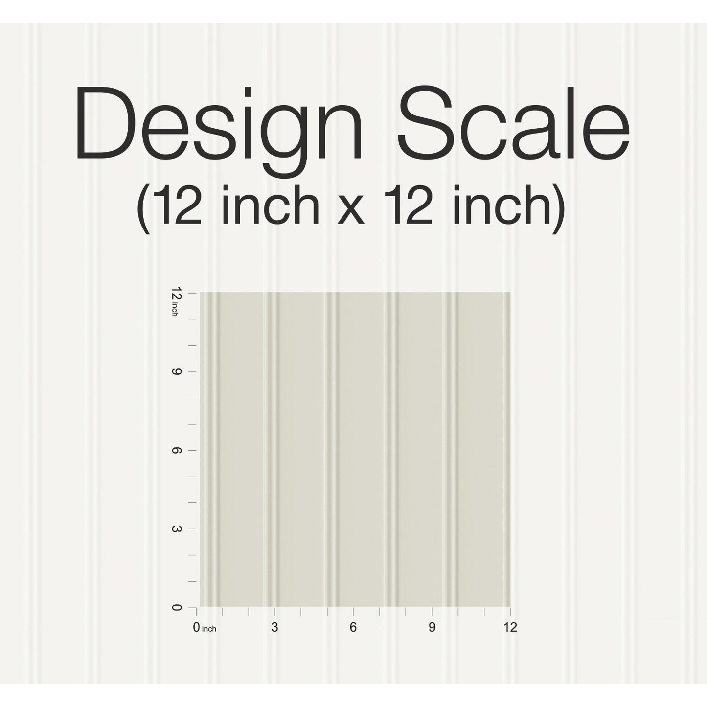 York Wallcoverings RoomMates Beadboard Taupe Peel and Stick Wallpaper Farmhouse Global Neutrals  Wallpaper - RMK11996WP