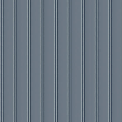York Wallcoverings RoomMates Beadboard Navy Peel and Stick Wallpaper Farmhouse Global Blues  Wallpaper - RMK11997WP