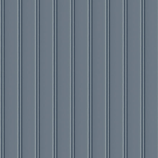 York Wallcoverings RoomMates Beadboard Navy Peel and Stick Wallpaper Farmhouse Global Blues  Wallpaper - RMK11997WP