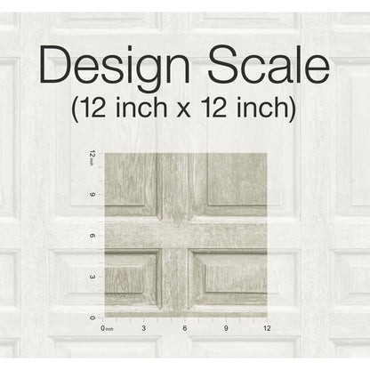 York Wallcoverings RoomMates Beveled Wood Paneling Beige Peel and Stick Wallpaper Vintage Global Browns  Wallpaper - RMK12003WP