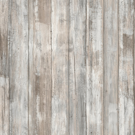 York Wallcoverings RoomMates Weathered Planks Brown Peel and Stick Wallpaper Farmhouse Global Browns  Wallpaper - RMK12007WP
