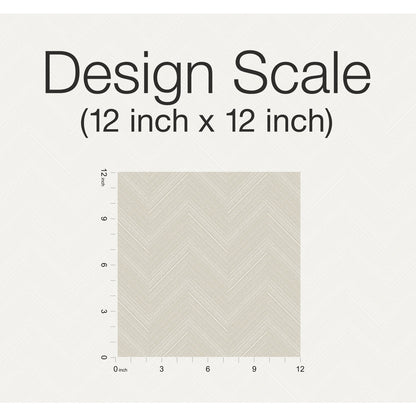 York Wallcoverings RoomMates Herringbone Weave Beige Peel and Stick Wallpaper Traditional Global Whites and Off-Whites  Wallpaper - RMK12009RL