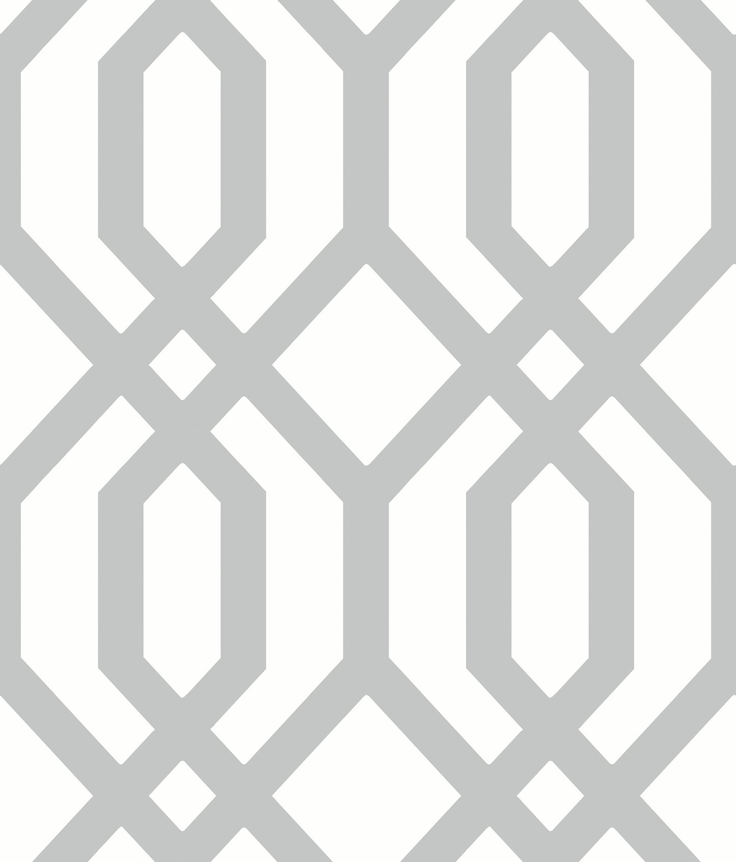 York Wallcoverings RoomMates Gazebo Lattice Grey Peel and Stick Wallpaper Traditional Global Greys  Wallpaper - RMK12013WP