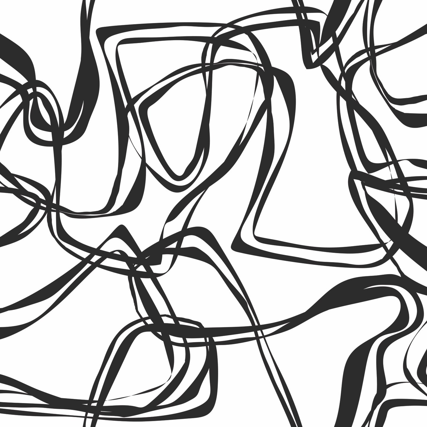 York Wallcoverings RoomMates Ribbon Trail Black Peel and Stick Wallpaper Modern Global Blacks  Wallpaper - RMK12097RL (DISCONTINUED PATTERN)