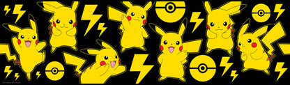 York Wallcoverings RoomMates Poke?mon Pikachu Peel and Stick Border Kids Licensed Yellows  Wallpaper - RMK12131BD