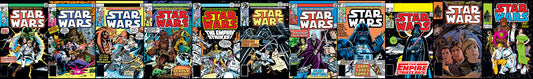 York Wallcoverings RoomMates Star Wars Comic Books  Peel and Stick Border Kids Licensed Multicolor  Wallpaper - RMK12134BD
