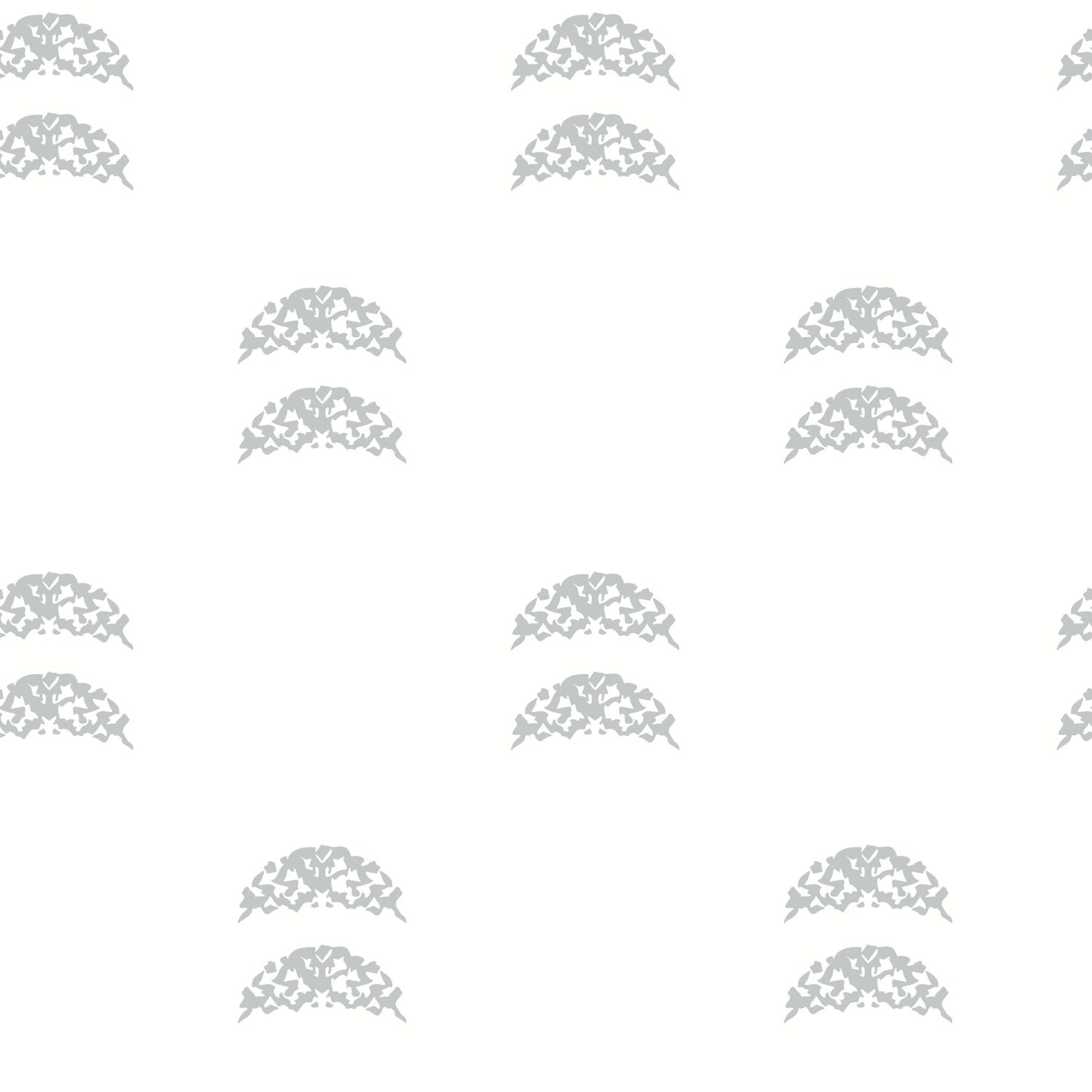 York Wallcoverings RoomMates Rose Lindo Half Moon Grey Peel and Stick Wallpaper Whimsical Global Greys  Wallpaper - RMK12142WP