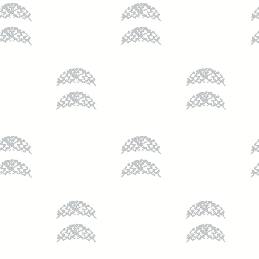 York Wallcoverings RoomMates Rose Lindo Half Moon Grey Peel and Stick Wallpaper Whimsical Global Greys  Wallpaper - RMK12142WP