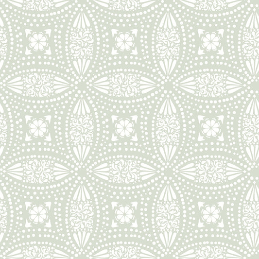 York Wallcoverings RoomMates Overlapping Medallions Green Peel and Stick Wallpaper Whimsical Abstract Greens  Wallpaper - RMK12171WP