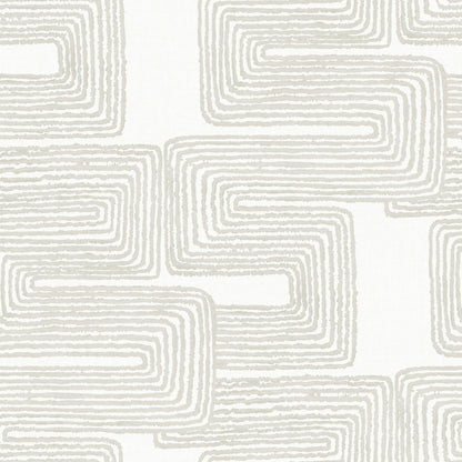 York Wallcoverings RoomMates Zulu Signature White Peel and Stick Wallpaper Glam Global Whites and Off-Whites  Wallpaper - RMK12214PL