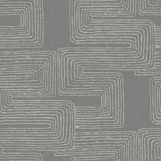 York Wallcoverings RoomMates Zulu Signature Grey Peel and Stick Wallpaper Glam Global Greys  Wallpaper - RMK12215PL