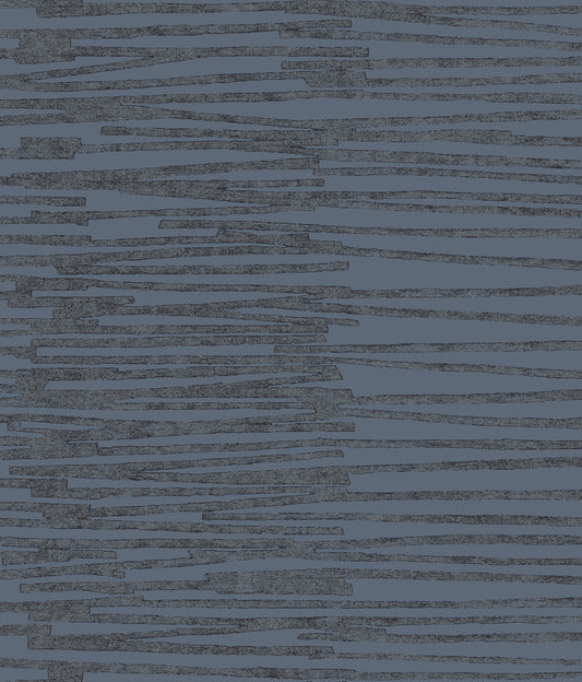 York Wallcoverings RoomMates Burundi Thatch Navy Peel and Stick Wallpaper Glam Global Blues  Wallpaper - RMK12222PL