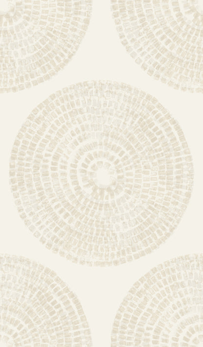 York Wallcoverings RoomMates Medali Taupe Peel and Stick Wallpaper Bohemian Global Neutrals  Wallpaper - RMK12231PLW