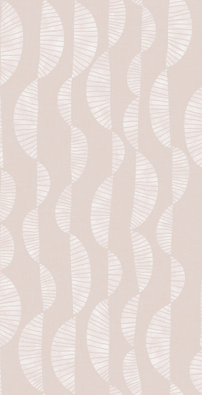 York Wallcoverings RoomMates Seychelles Wave Pink Peel and Stick Wallpaper Modern Ocean Pinks  Wallpaper - RMK12236PLW