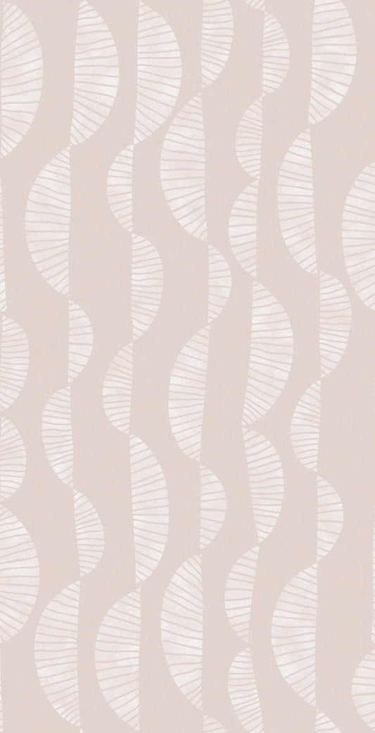 York Wallcoverings RoomMates Seychelles Wave Pink Peel and Stick Wallpaper Modern Ocean Pinks  Wallpaper - RMK12236PLW