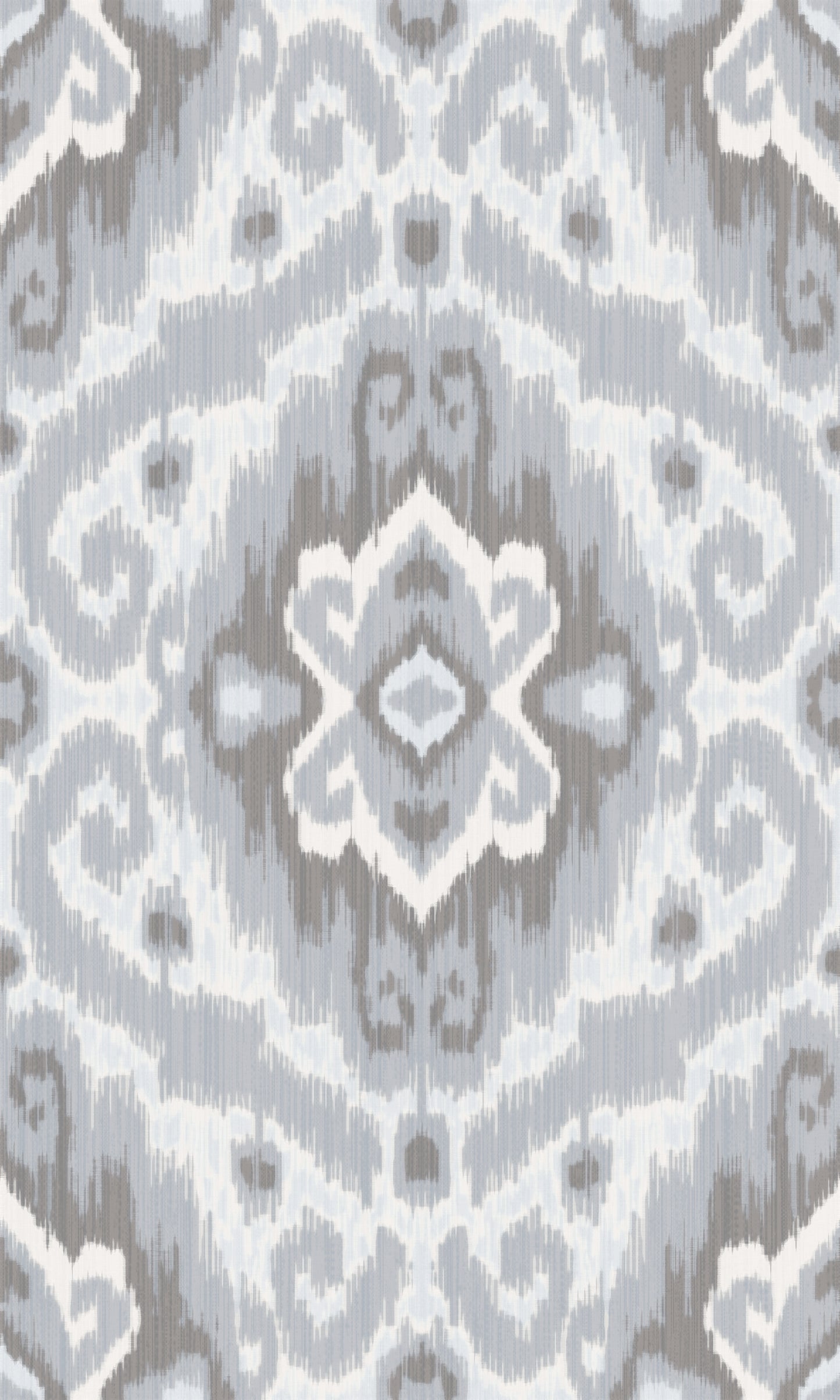 York Wallcoverings RoomMates Bohemian Ikat Grey Peel and Stick Wallpaper Tropical Botanical Greys  Wallpaper - RMK12250PLW