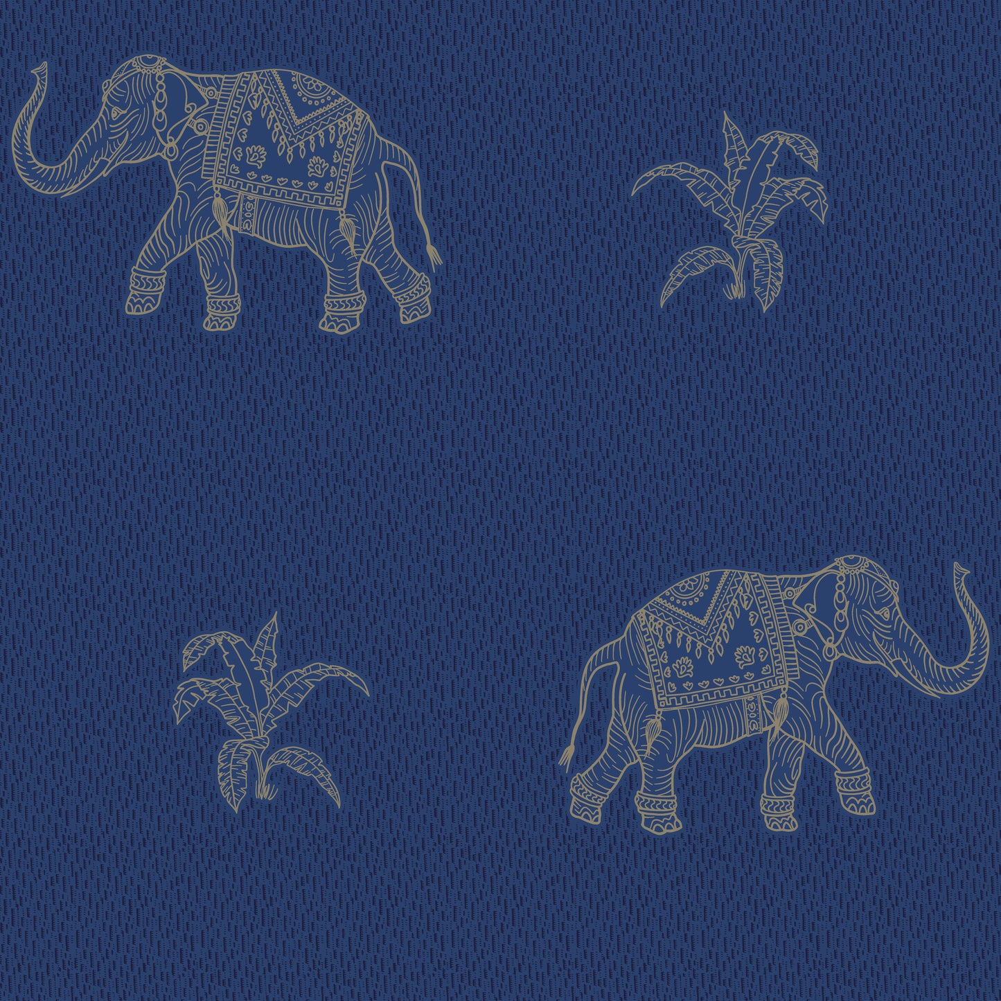 York Wallcoverings RoomMates Elephant Walk Blue Peel and Stick Wallpaper   Blues  Wallpaper - RMK12263PL