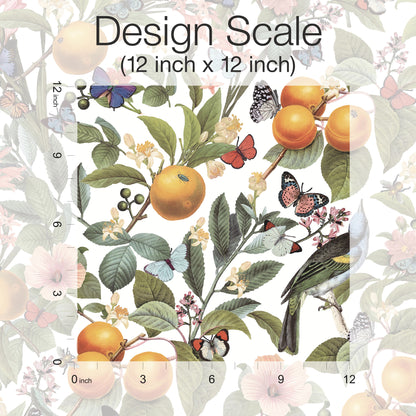 York Wallcoverings RoomMates Citrus White Peel and Stick Wallpaper Kitchen and Bath Food and Drink Whites and Off-Whites  Wallpaper - RMK12345PL