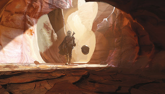 York Wallcoverings RoomMates Star Wars: The Mandalorian Peel and Stick Wall Mural Modern Novelty Browns  Wallpaper - RMK12394M