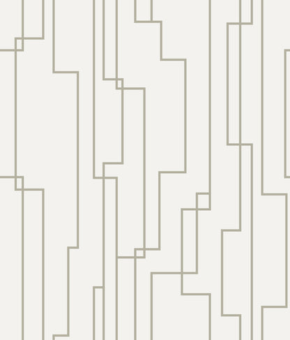 York Wallcoverings RoomMates Geo Circuits Grey Peel and Stick Wallpaper  Abstract Greys  Wallpaper - RMK12413PL