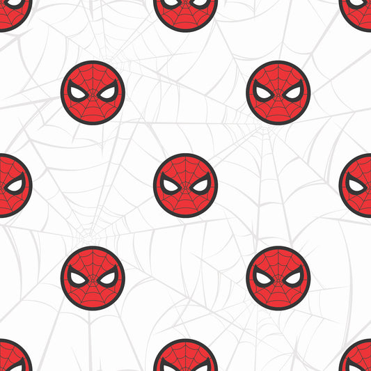 York Wallcoverings RoomMates Spider-Man Icon Red Peel and Stick Wallpaper  Licensed Reds  Wallpaper - RMK12421RL