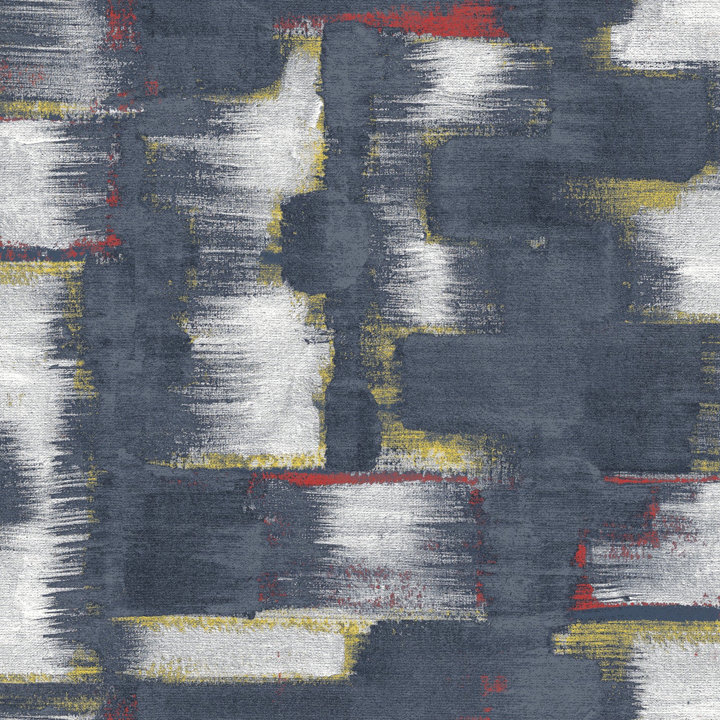 York Wallcoverings RoomMates Modern Ikat Navy Peel and Stick Wallpaper Modern Abstract Blues  Wallpaper - RMK12526RL