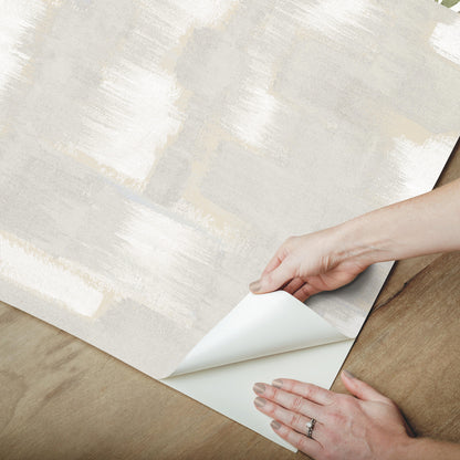 York Wallcoverings RoomMates Modern Ikat Grey Peel and Stick Wallpaper Modern Abstract Greys  Wallpaper - RMK12527RL