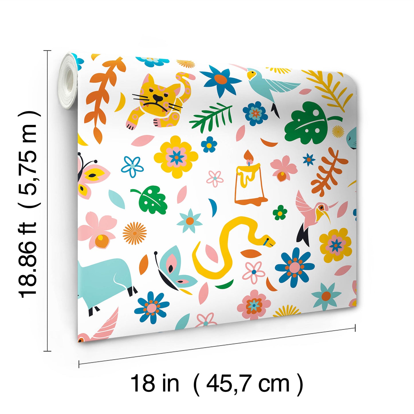 York Wallcoverings RoomMates Disney?s Encanto Peel and Stick Wallpaper Kids  Multicolor  Wallpaper - RMK12616RL