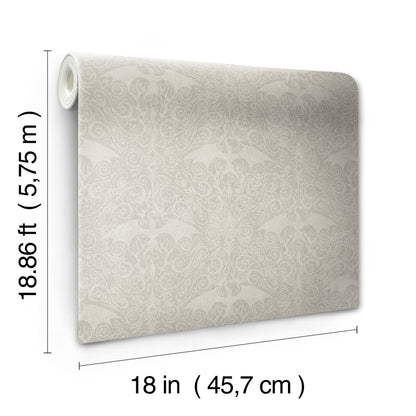 York Wallcoverings RoomMates House Of The Dragon Cream Peel and Stick Wallpaper Modern Fairy Tales and Fantasy Neutrals  Wallpaper - RMK12698RL