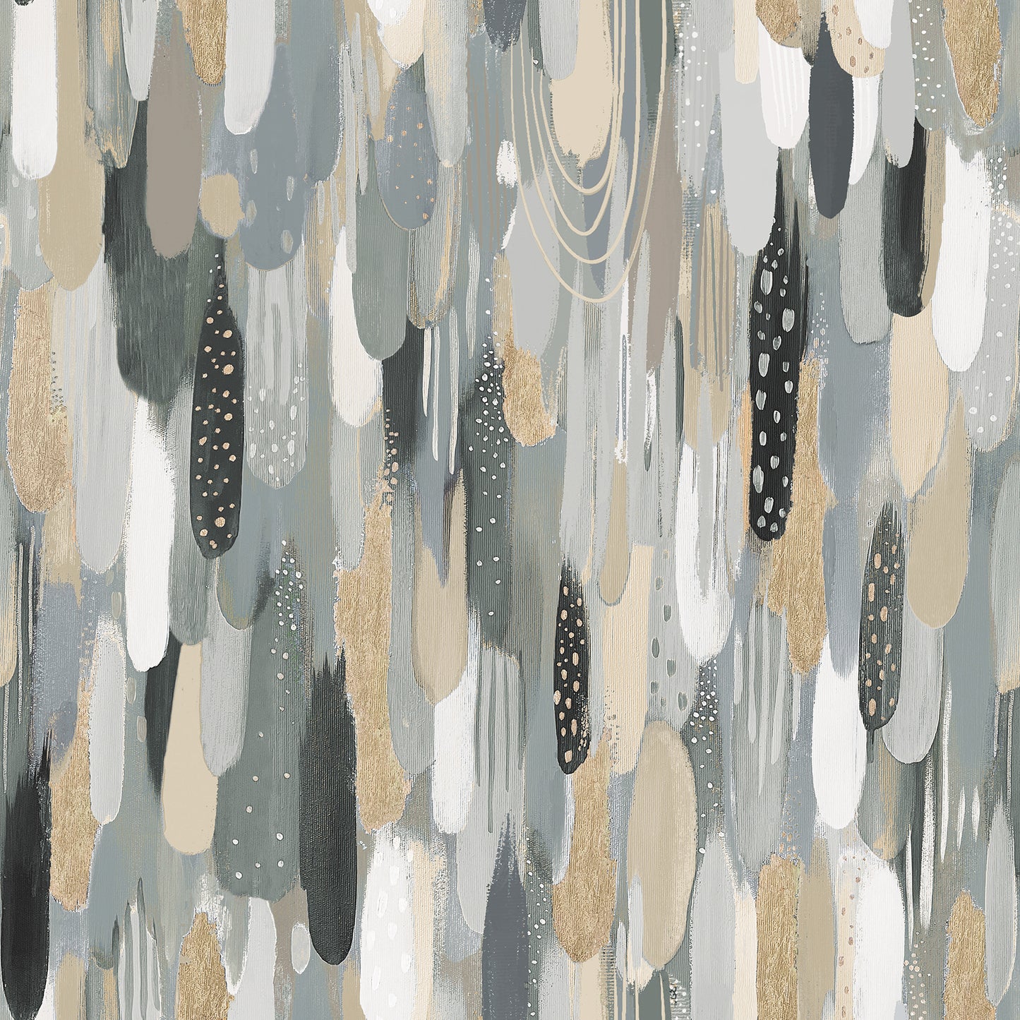 York Wallcoverings RoomMates Brushstroke Neutral Peel and Stick Wallpaper Bohemian Graphics Neutrals  Wallpaper - RMK12708PLW