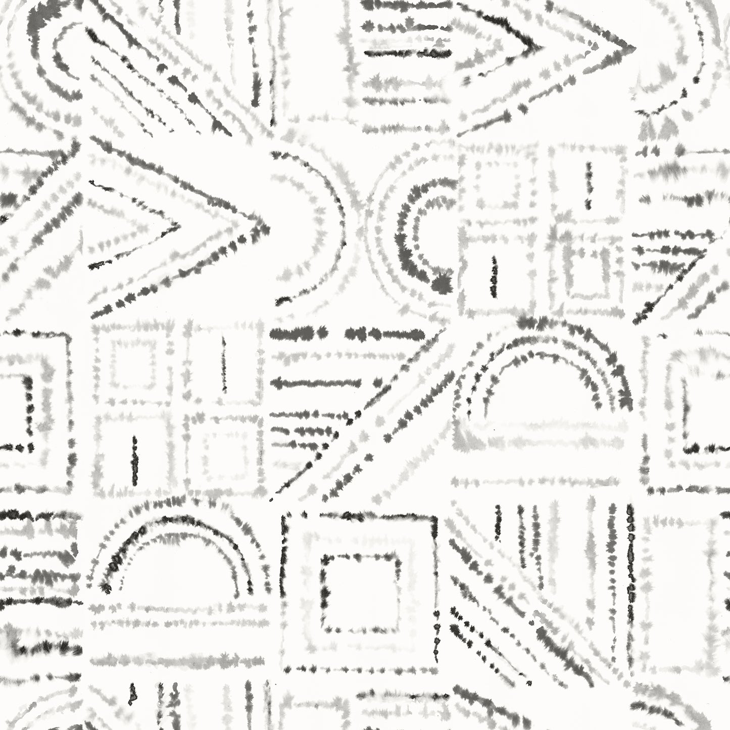 York Wallcoverings RoomMates Brisbane Black Peel and Stick Wallpaper Bohemian Geometrics Blacks  Wallpaper - RMK12720PLW