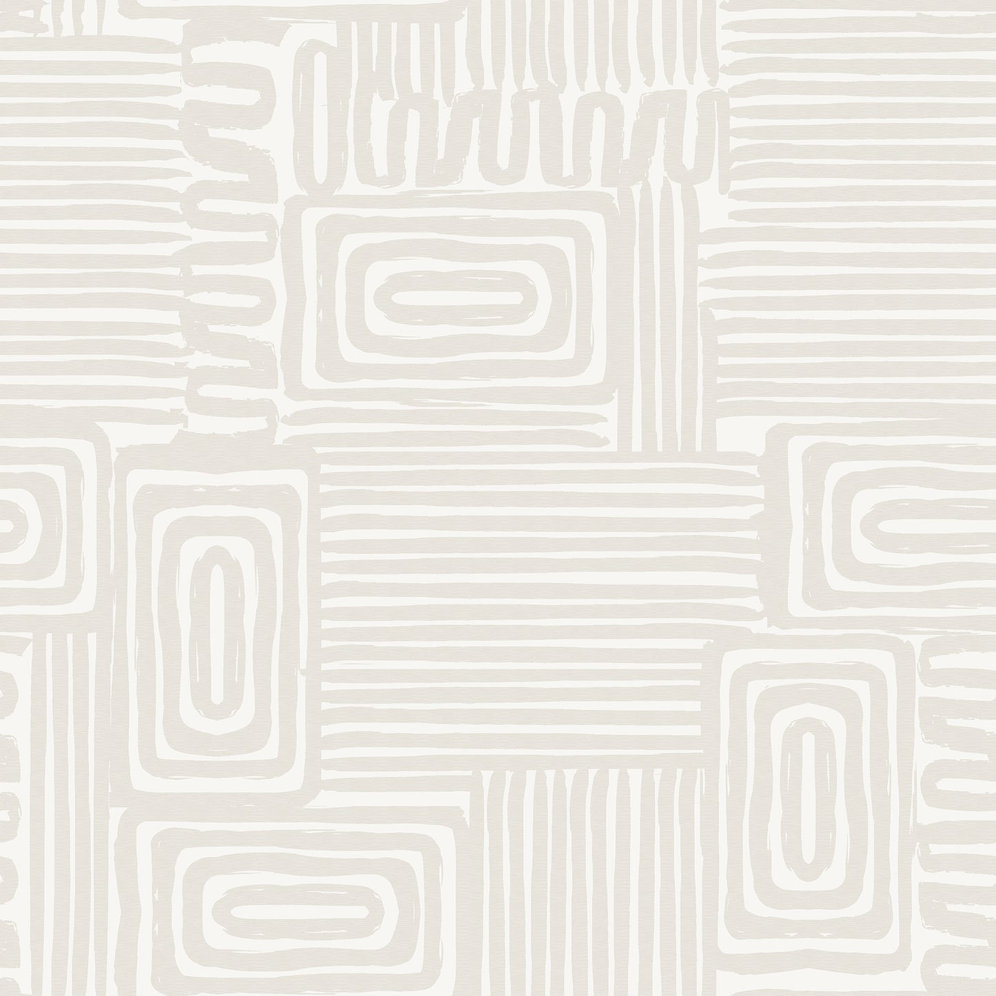 York Wallcoverings RoomMates Pathways Taupe Peel and Stick Wallpaper Modern Graphics Neutrals  Wallpaper - RMK12743PLW