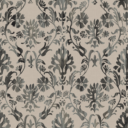 York Wallcoverings RoomMates Blooming Damask Taupe Peel and Stick Wallpaper Traditional Botanical Greys  Wallpaper - RMK12759PLW