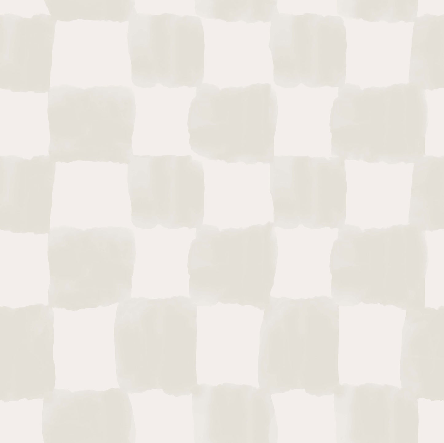 York Wallcoverings RoomMates Tess Watercolor Cream Checker Peel and Stick Wallpaper Modern Graphics Whites and Off-Whites  Wallpaper - RMK12773PLW