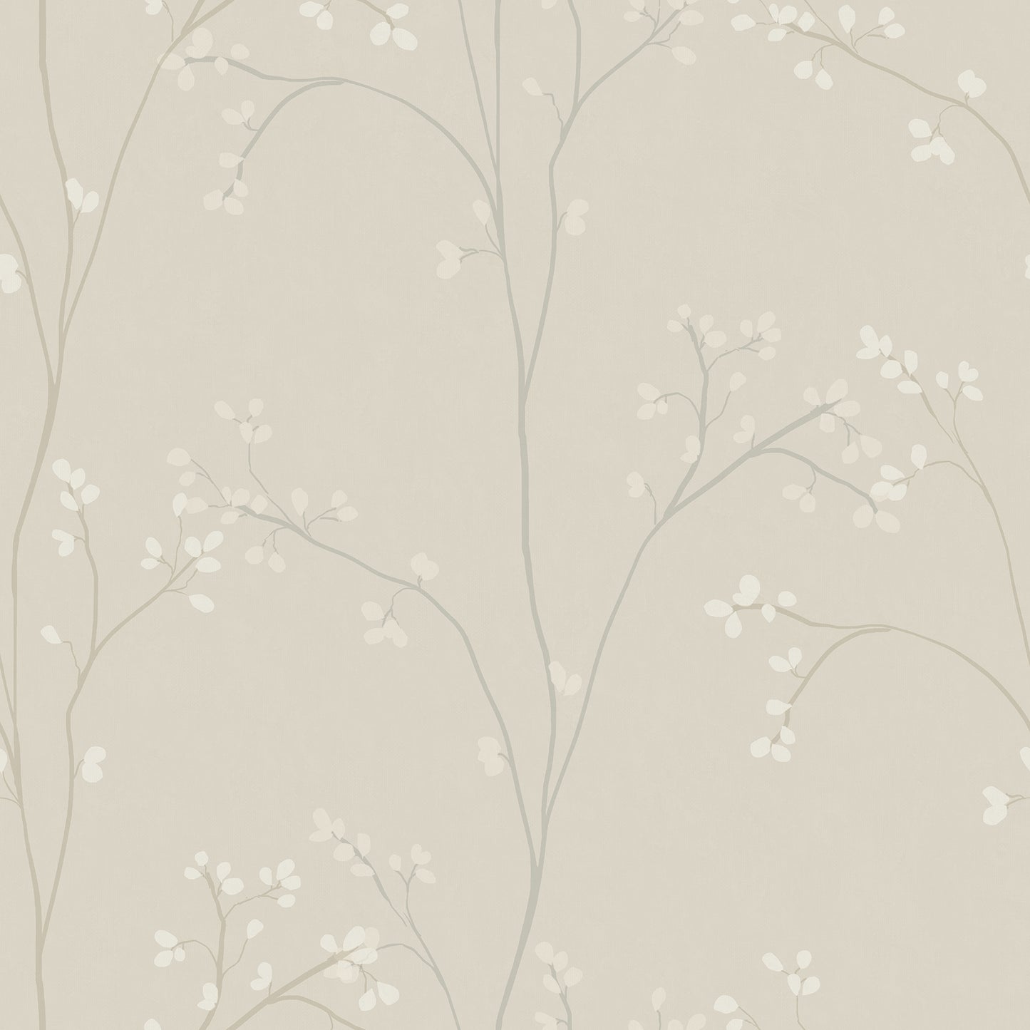 York Wallcoverings RoomMates Blossom Stripe Cream Peel and Stick Wallpaper Traditional Graphics Neutrals  Wallpaper - RMK12807PL