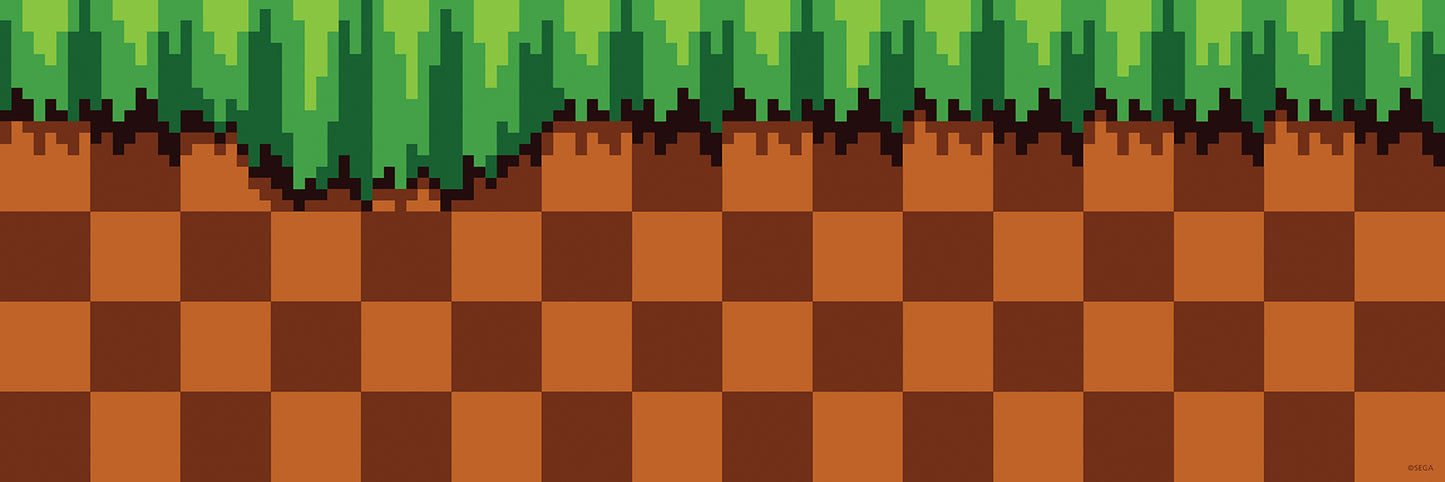 York Wallcoverings RoomMates Sonic The Hedgehog Green Hill Border Decal Graphics Kids Green  Current Peel & Stick - RMK1336BD