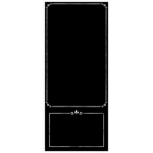 York Wallcoverings RoomMates Decorative Chalkboard Giant Wall Decals Modern Global Blacks  Wallpaper - RMK3317GM