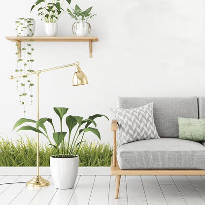 York Wallcoverings RoomMates Grass Giant Wall Decals Modern Botanical Greens  Wallpaper - RMK3858GM (DISCONTINUED PATTERN)