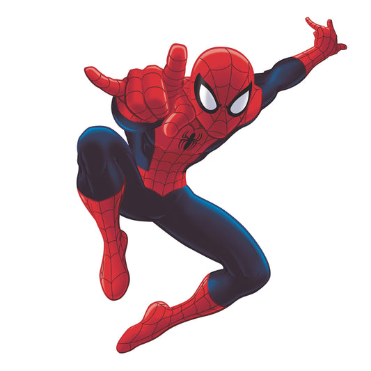 York Wallcoverings RoomMates Ultimate Spider-Man Giant Wall Decals Whimsical Licensed Multicolor  Wallpaper - RMK4831GM