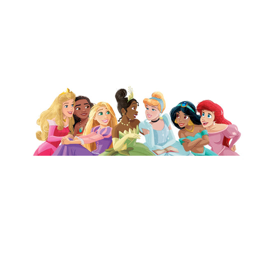 York Wallcoverings RoomMates Princesses Peel and Stick Giant Wall Decal with Alphabet Kids Licensed Multicolor  Wallpaper - RMK5093GM