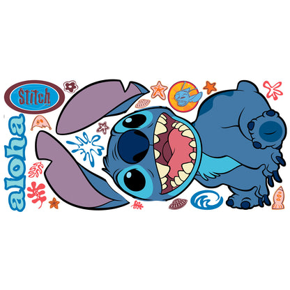 York Wallcoverings RoomMates Stitch Giant Peel and Stick Wall Decals Whimsical Licensed Multicolor  Wallpaper - RMK5110GM